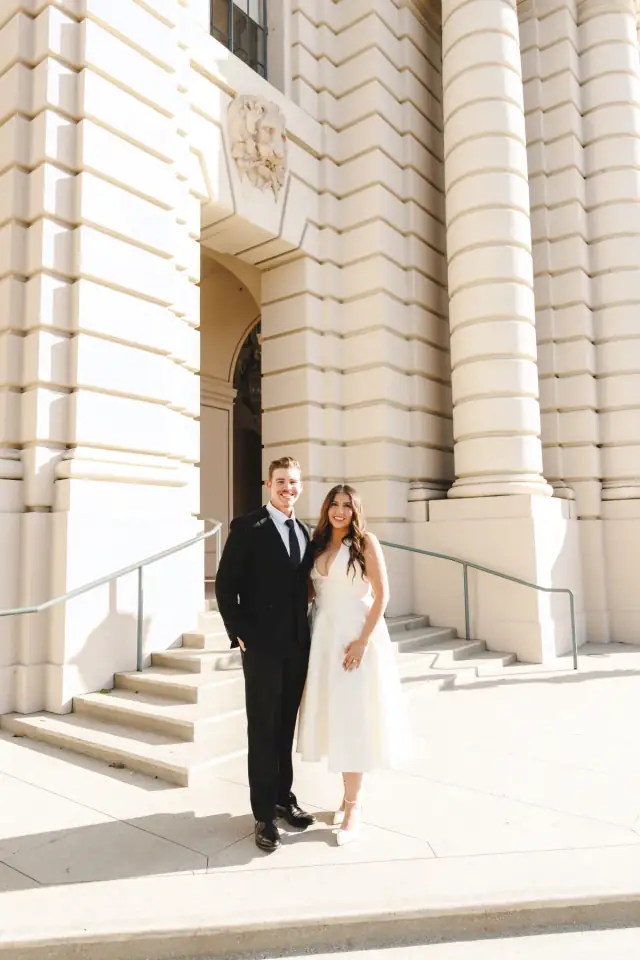 Samantha & Zak at Pasadena City Hall